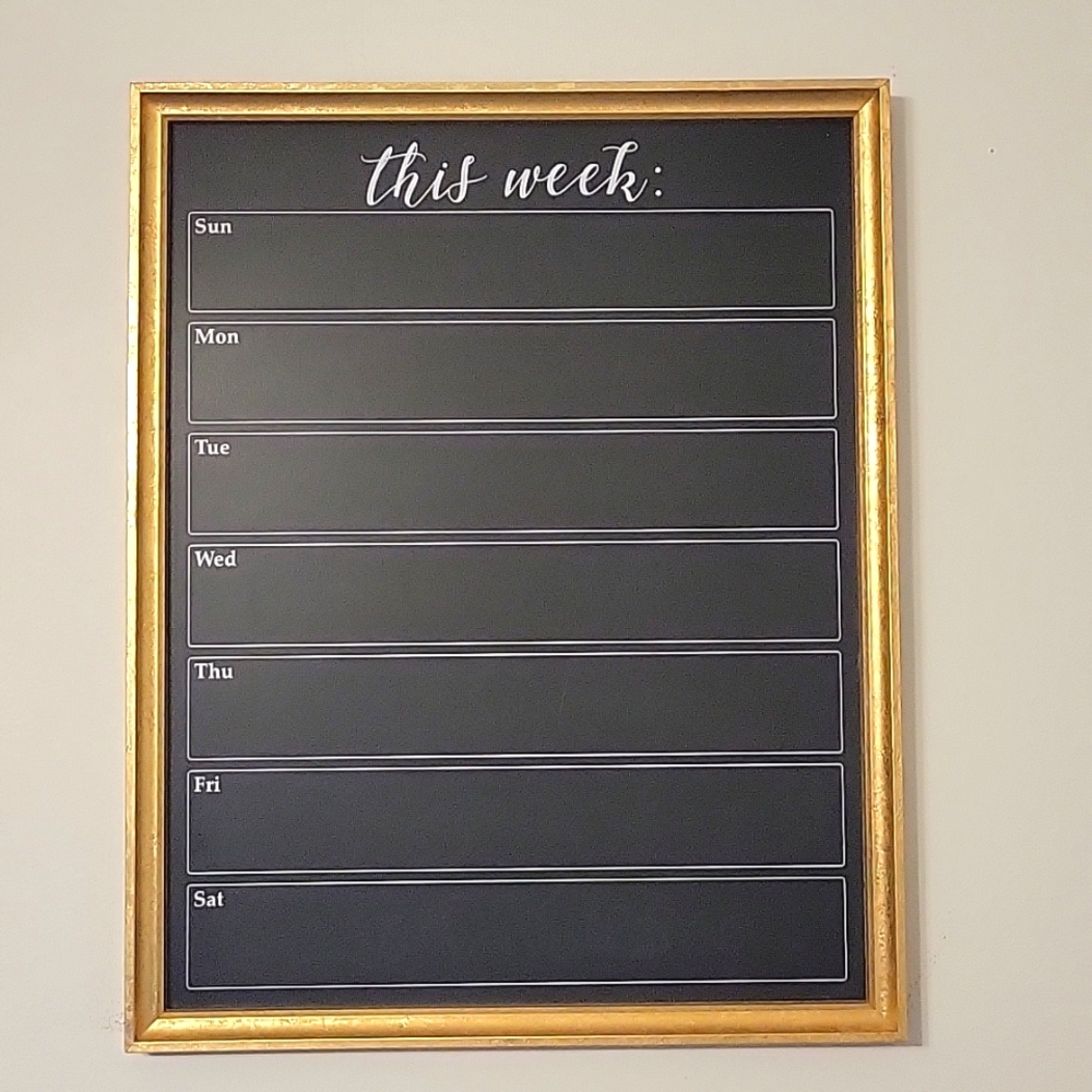 Chalkboard Menu Sign for Kitchen or Dining Room